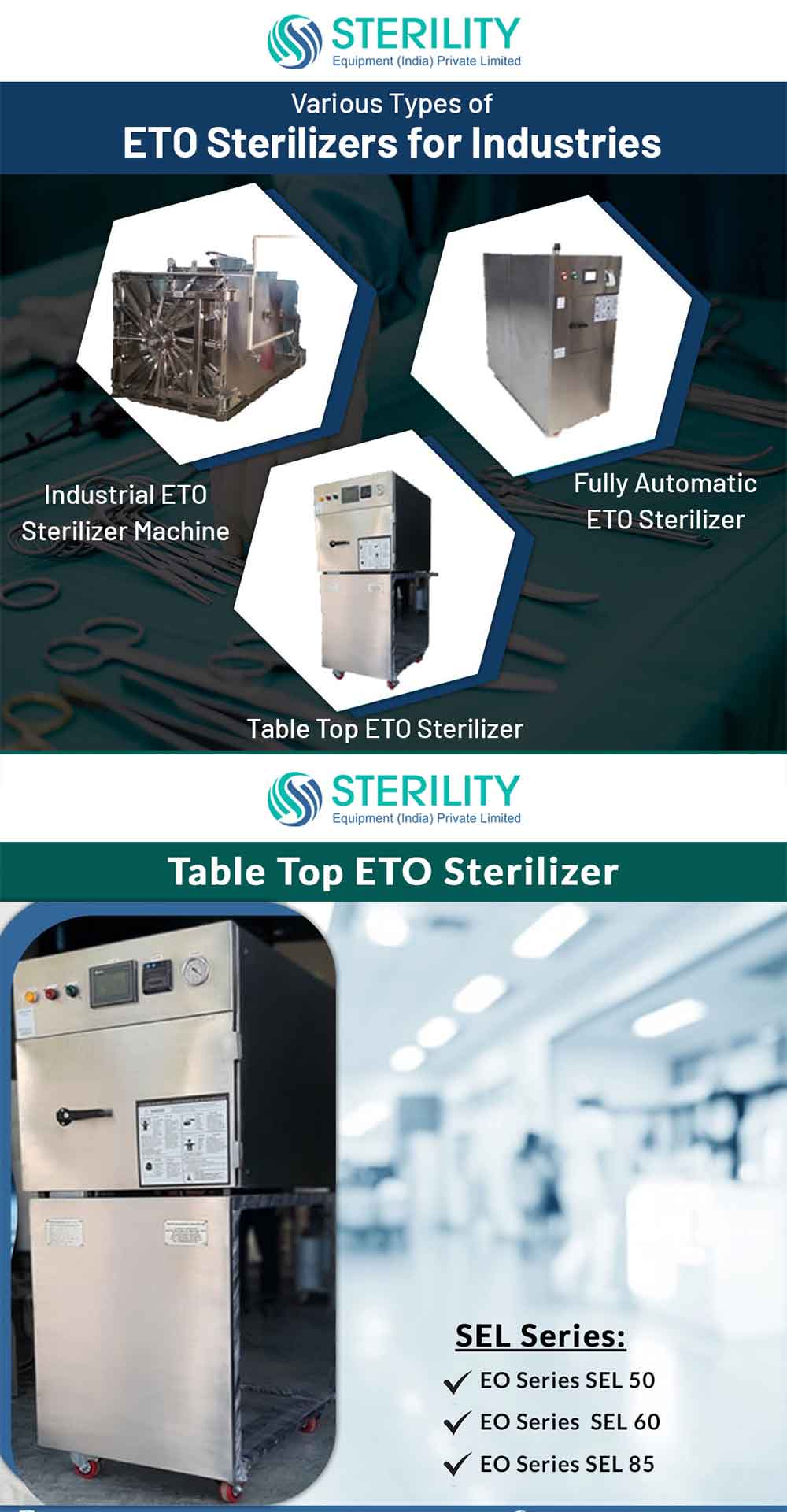 ETO or Ethylene Oxide Sterilizer 