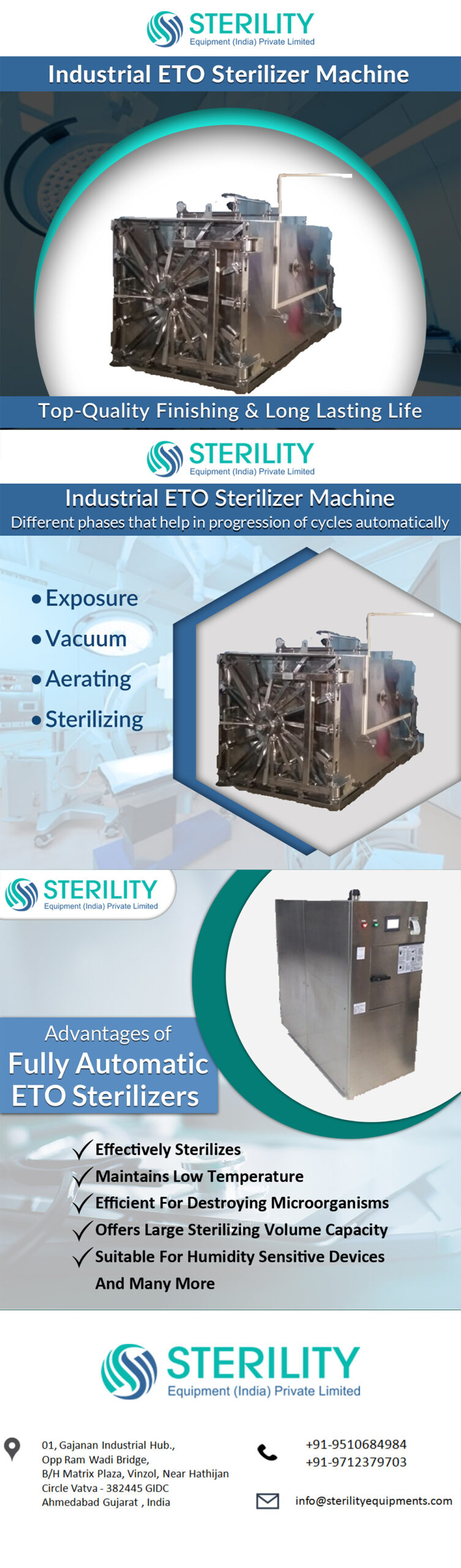 Hospital Sterilizer- Best for Sterilization of Critical Medical Supplies